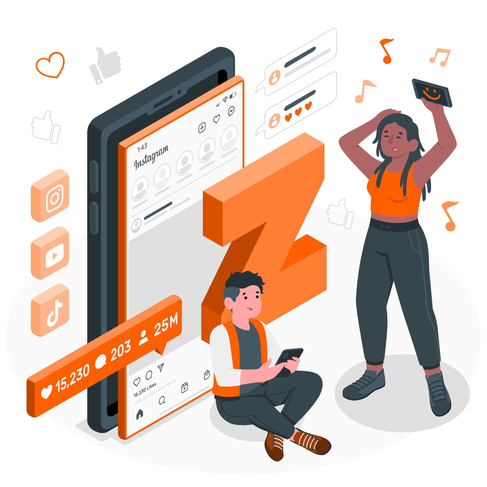 SOCIAL MEDIA MARKETING ICON